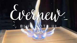 Evernew Blue note UL alcohol stove [upl. by Robenia]