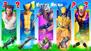 The RANDOM WOLVERINE BOSS Challenge Fortnite [upl. by Willock]