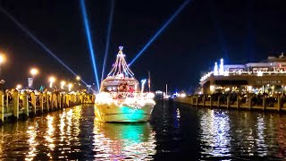 🇺🇸 CHRISTMAS YACHT PARADE ANNAPOLIS  2023 [upl. by Leviram]