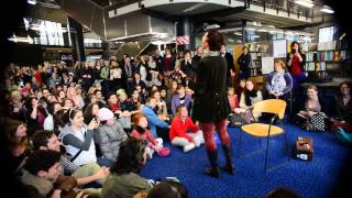 quotCreepquot Performed By Amanda Palmer In Wellington City Library [upl. by Asillam]