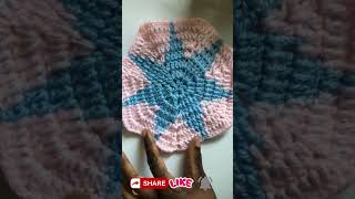 Crochet a Stunning 7 Point Star Doily Star Hexagon in Few Minutes Easy Crochet [upl. by Sonni]