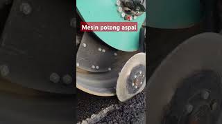 asphalt cutting machine rells viral fyp [upl. by Atworth]