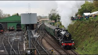 Mid Hants Railway Spring Steam Gala April 2024 [upl. by Katleen]