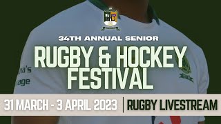 34th Annual Senior Rugby amp Hockey Festival  Rugby Livestream Day 1 [upl. by Barrie]