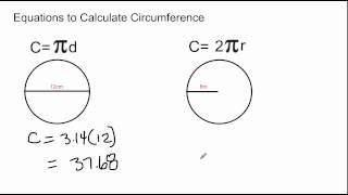 Lesson 53  Calculating Circumference [upl. by Halden]