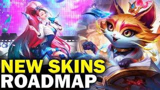 LEAKED Skins Roadmap  Skinlines amp Events  League of Legends [upl. by Ennasil]