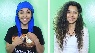 How To Plop Curly Hair [upl. by Avah]