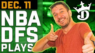 DraftKings NBA DFS Picks Today 121124  NBA DFS ConTENders [upl. by Ytsur451]