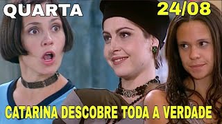 🔴 O CRAVO E A ROSA CAPITULO DE HOJE QUARTA 2408  Resumo completo da novela o cravo ea rosa hoje [upl. by Buxton]