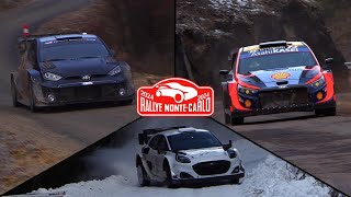 BEST OF Tests Rallye Monte Carlo 2024  MAX ATTACK ON TARMAC  ICE  SNOW [upl. by Kennith]