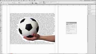 InDesign Tutorial Wrap Text Around Images Shapes and Objects HD [upl. by Oravla]