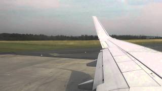 Tuifly 737800 Takeoff from Düsseldorf to Dalaman [upl. by Felita]