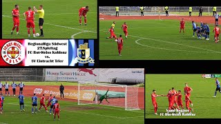 Regionalliga Südwest FC RotWeiss Koblenz vs SV Eintracht Trier [upl. by Gurango]