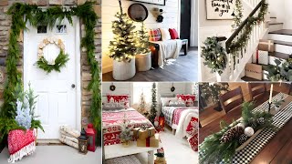 🎄100 FARMHOUSE CHRISTMAS DECOR IDEAS  RUSTIC CHRISTMAS DECORATION IDEAS 2024  CHRISTMAS DIY 2024 [upl. by Latsyrk]