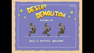 The Sound of Wile E Coyote Walking in Desert Demolition [upl. by Jereme455]