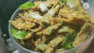 Thambakaya Fry recipe in Telugu  Tambakaya fry for rice and chapathi BY VKV MediaSword beans fry [upl. by Leonerd759]