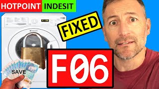 Washing Machine F06 Error Code Hotpoint Indesit Door wont Open [upl. by Fabi878]