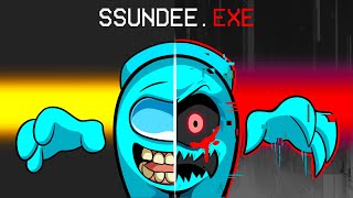 AMONG US but with SSUNDEEEXE VIRUS MOD [upl. by Poland]