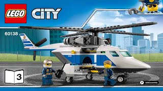 LEGO instructions  City  Police  60138  Highspeed Chase Book 3 [upl. by Llejk444]