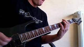 Saxon The great White Buffalo  guitar cover [upl. by Boffa]