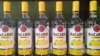 Bacardi Limon Rum750mlnew price 1000Alcohol 428West Bengal India 2024 [upl. by Postman]