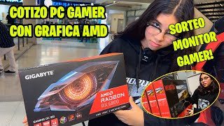 COTIZO PC GAMER CON GRAFICA AMD  SORTEO DE MONITOR GAMER [upl. by Estrellita]