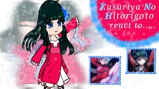 Kusuriya No Hitorigoto react to Maomao Dance🇬🇧🇫🇷🇪🇦🇧🇷🇷🇺NO SHIPS⚠️By♡Lila♡ [upl. by Eeltrebor]