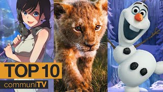 Top 10 Animated Movies of 2019 [upl. by Adnovaj]