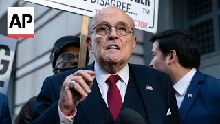 Rudy Giuliani Mark Meadows among 18 indicted over 2020 election in Arizona [upl. by Faus]