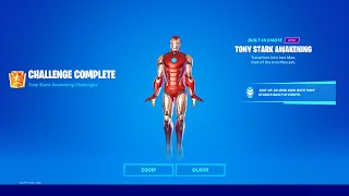 UNLOCKING IRON MAN IN FORTNITE [upl. by Ayaet]