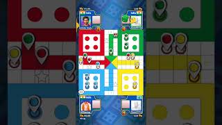 Ludo king 👑 gameplay online shorts [upl. by Enniotna]