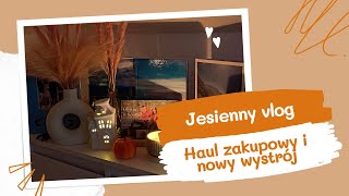 JESIENNY VLOG 🎃 HAUL ZAKUPOWY  KUPUJĘ DYNIE  OZDABIAMY POKÓJ [upl. by Nageet74]