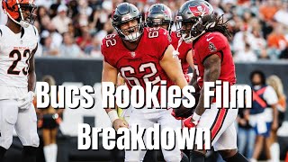 Buccaneers Offensive Rookies Film Breakdown 2024 Tampa Bay Buccaneers PreSeason Week 1 [upl. by Adnomal]