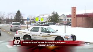 False alarm causes school lockdowns [upl. by Aidyn]