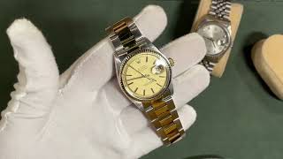 ROLEX Oyster Perpetual Datejust VINTAGE [upl. by Ymarej]