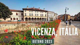 Vicenza Itália Walking Tour  4k [upl. by Dardani669]