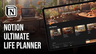 How to Organize and Plan your Life in Notion  Ultimate Life Planner Notion Template [upl. by Fendig135]