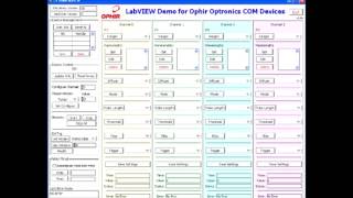 How to control an Ophir meter from within your own external software [upl. by Ailesor467]