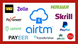 ✔️ AIRTM  【 How to EXCHANGE Balance between PAYPAL SKRILL Payoneer Uphold ZELLE amp Much ➕ 】 💸 [upl. by Aikcin]