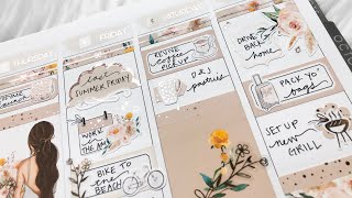 Fall Planner Spread Plan with Me  Crafts By Thaowie [upl. by Nala]