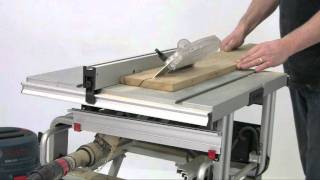 Bosch GTS 10J table saw [upl. by Aggi879]