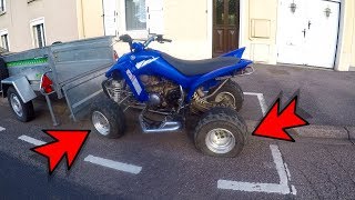 LES RACAILLES ONT CREVÉS MON QUAD 😡 [upl. by Halie]