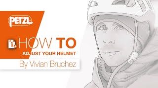 HOW TO adjust your helmet  Vivian Bruchez [upl. by Buonomo]