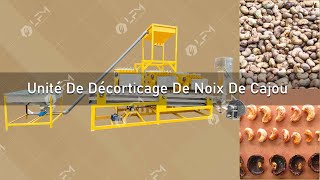 Machine De Décorticage Noix De Cajou Prix [upl. by Canning]