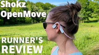 Shokz OpenMove Open Air Headphones  Runners Review [upl. by Lucrece684]