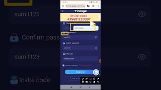 tirangaapp bdggameinvitecode tirangagame tiranga game me registration kaise kare [upl. by Oliver]