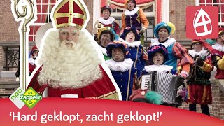 DAAR WORDT AAN DE DEUR GEKLOPT  Sinterklaasliedjes  NPO Zappelin [upl. by Dlanger887]