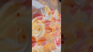 Flowers cakezabis kitchenvanilla cakeshort feedsyoutube shortstrending shortstrendingcake [upl. by Becca835]