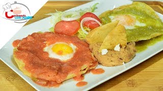 Huevos Divorciados Desayuno Mexicano Riquisimos [upl. by Margot]