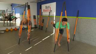 Stick Mobility  30 Min Full Body Workout  2 Long [upl. by Awhsoj]